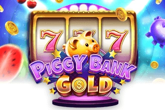 00625 piggy bank gold